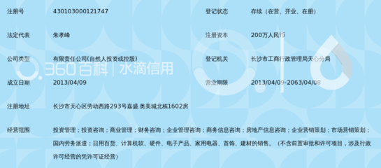 湖南豪业投资管理有限公司 稳健投资的专业之选